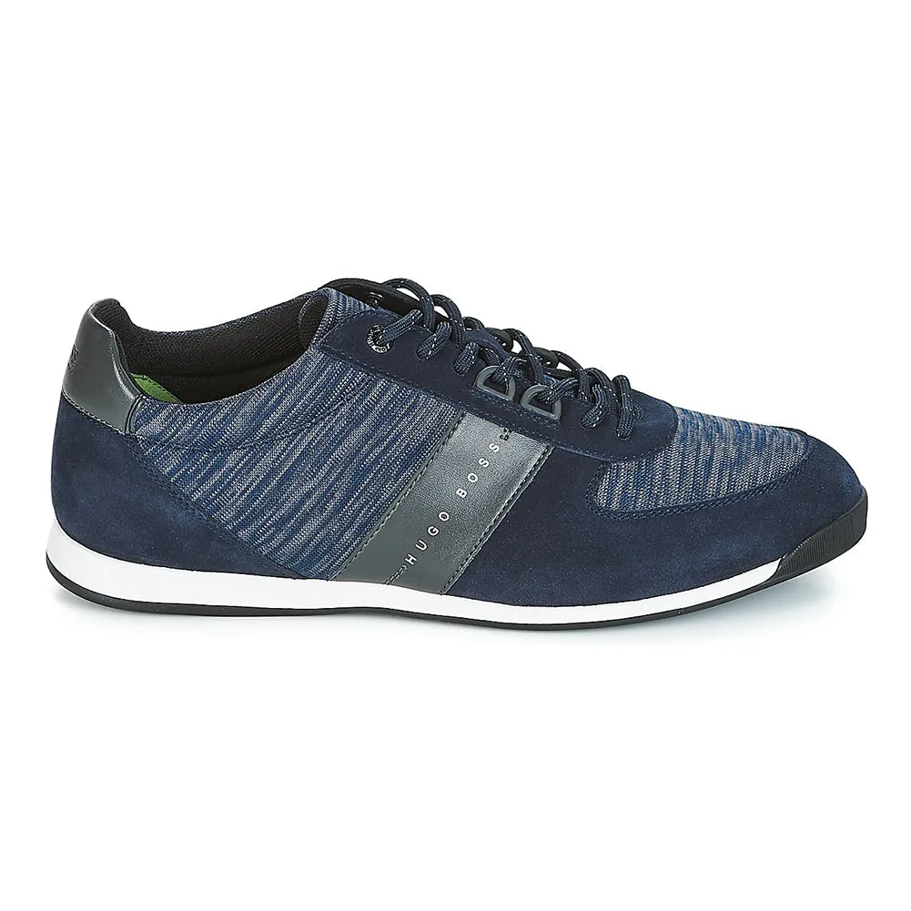 Hugo Boss Men's Maze Low Profile Knit Lace Up Fashion Sneakers