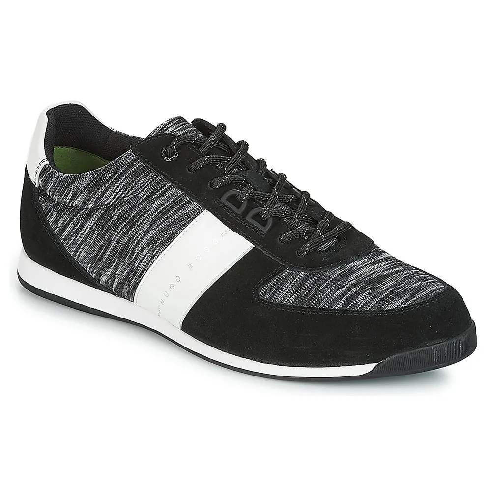 Hugo Boss Men's Maze Low Profile Knit Lace Up Fashion Sneakers