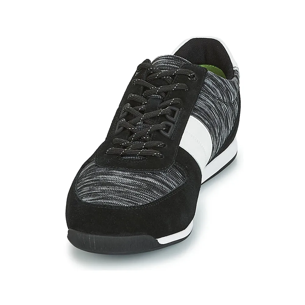 Hugo Boss Men's Maze Low Profile Knit Lace Up Fashion Sneakers
