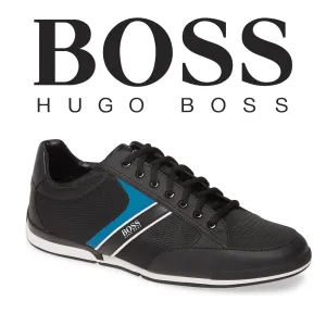 Hugo Boss Men's Saturn Low Profile Fashion Sneakers