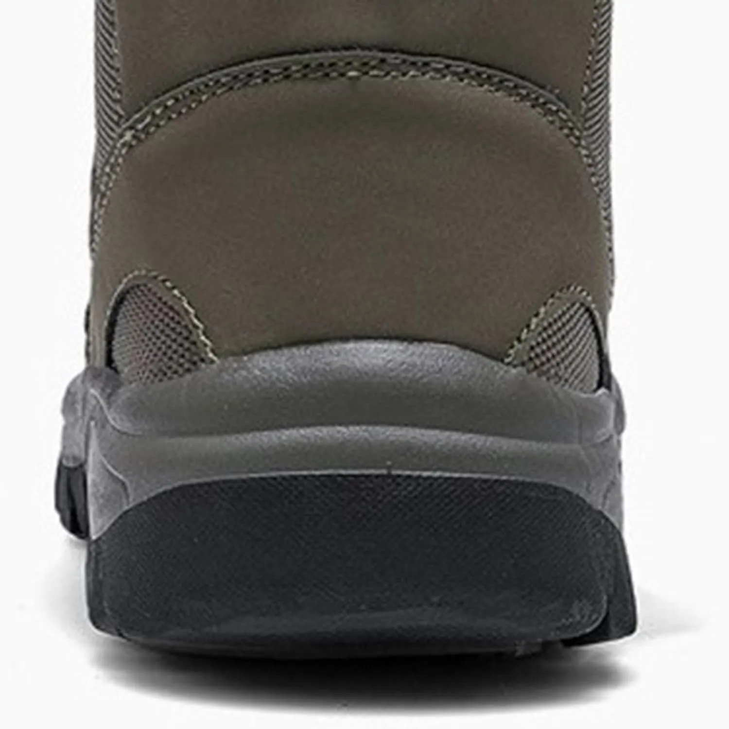 Insulated Hiking Work Boots for Men Ankle Boots Motorcycle Non-Slip Men's Walking Shoes Fall Winter Hiking Shoes