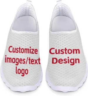 Jeiento Flag Sneakers for Women Patriotic Running Shoes Sport Walking Tennis Sneakers Athletic Shoes