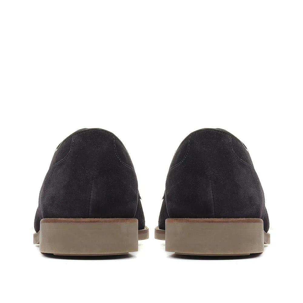 Kayden Suede Derby Shoes - KAYDEN / 321 656