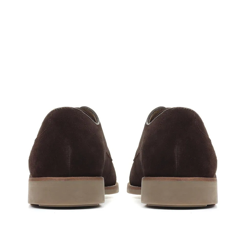 Kayden Suede Derby Shoes - KAYDEN / 321 656