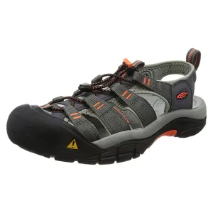 KEEN Men's Magnet/Nasturtium Newport H2 Closed Toe Water Sandals - 1016287-10.5(2)