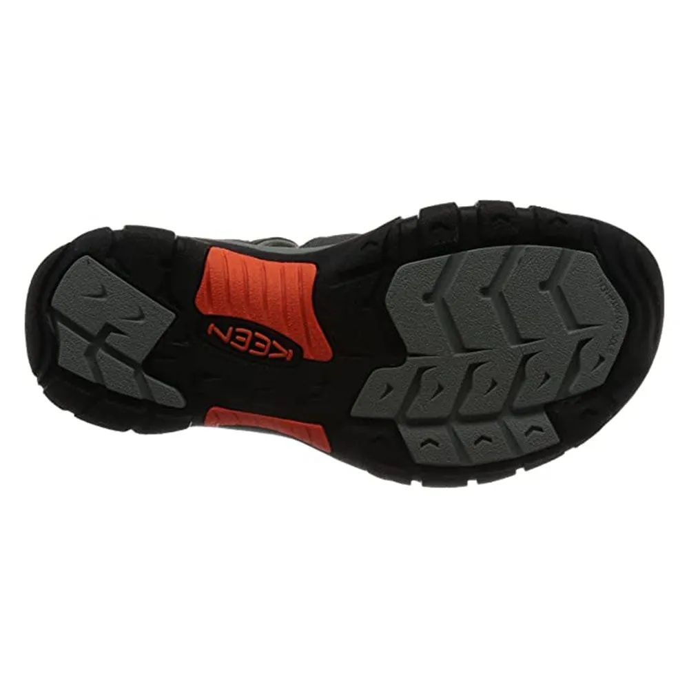 KEEN Men's Magnet/Nasturtium Newport H2 Closed Toe Water Sandals - 1016287-10.5(2)