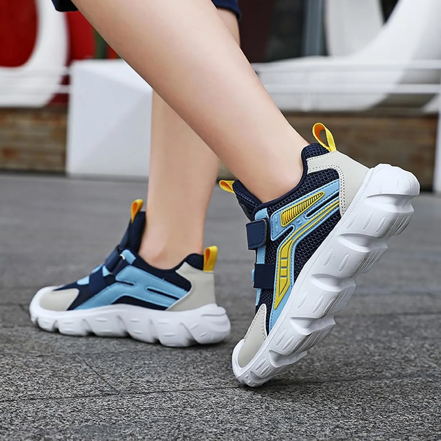 Kids Lightweight Sneakers Boys Girls Tennis Running Shoes Breathable Outdoor Hiking Sneaker for Athletic Shoes Boys