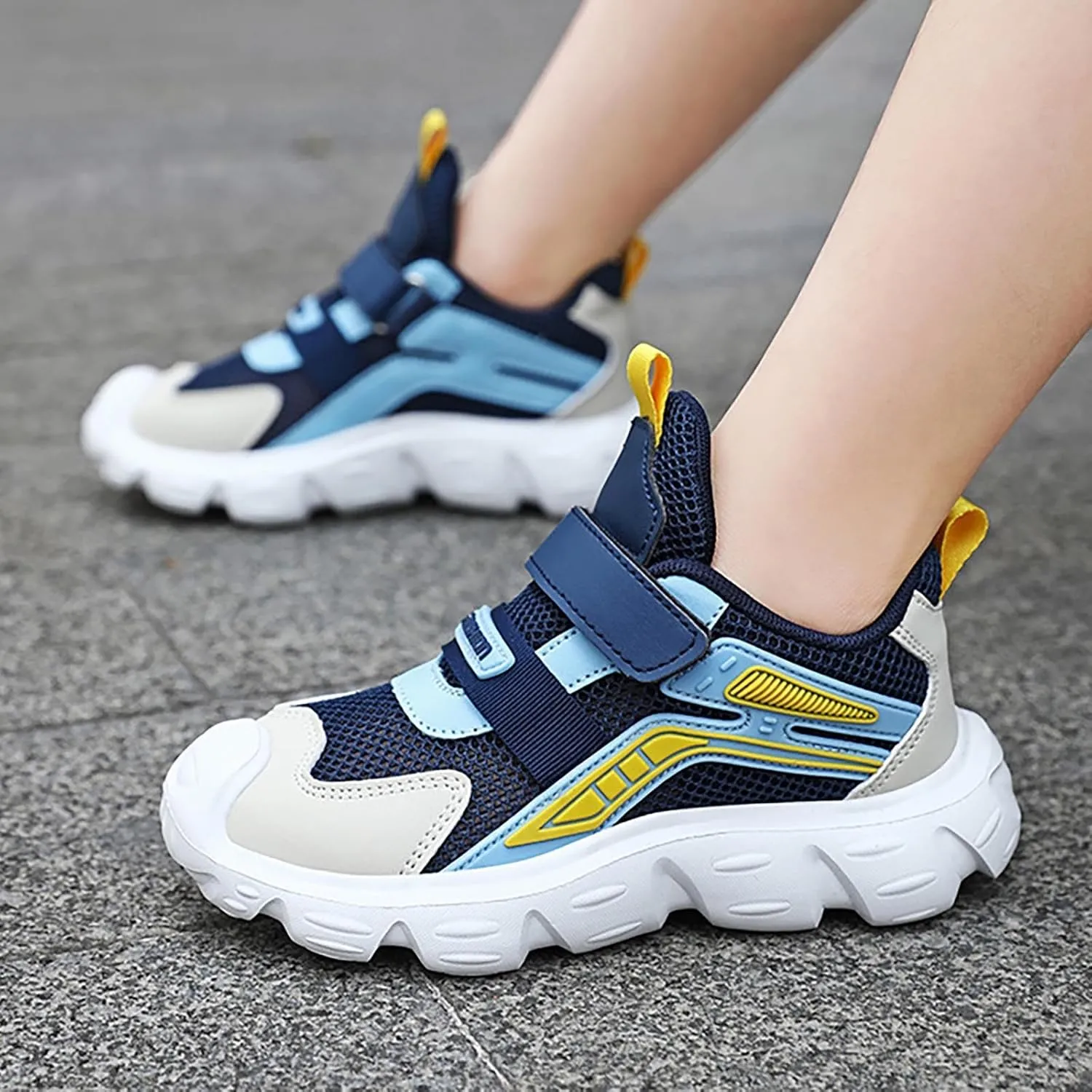 Kids Lightweight Sneakers Boys Girls Tennis Running Shoes Breathable Outdoor Hiking Sneaker for Athletic Shoes Boys