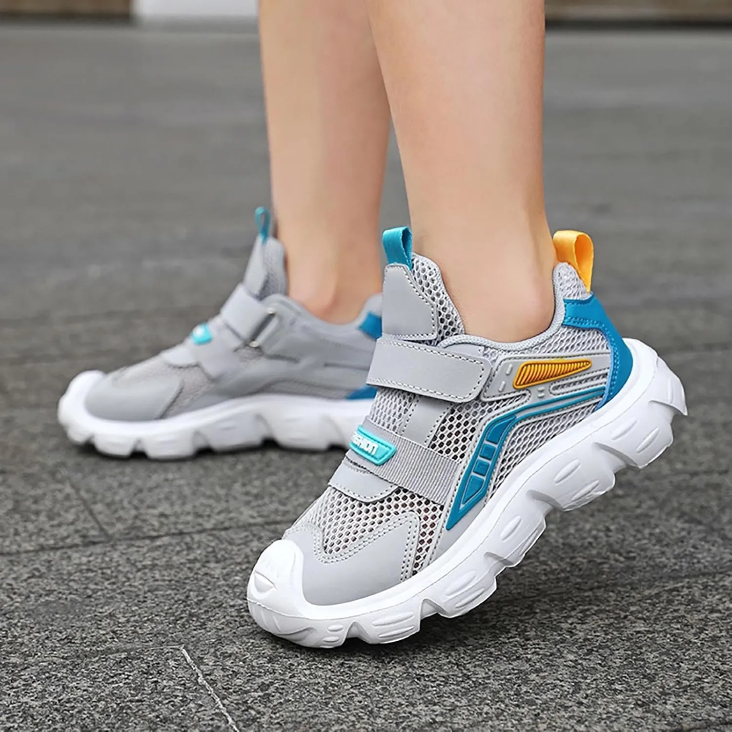 Kids Lightweight Sneakers Boys Girls Tennis Running Shoes Breathable Outdoor Hiking Sneaker for Athletic Shoes Boys