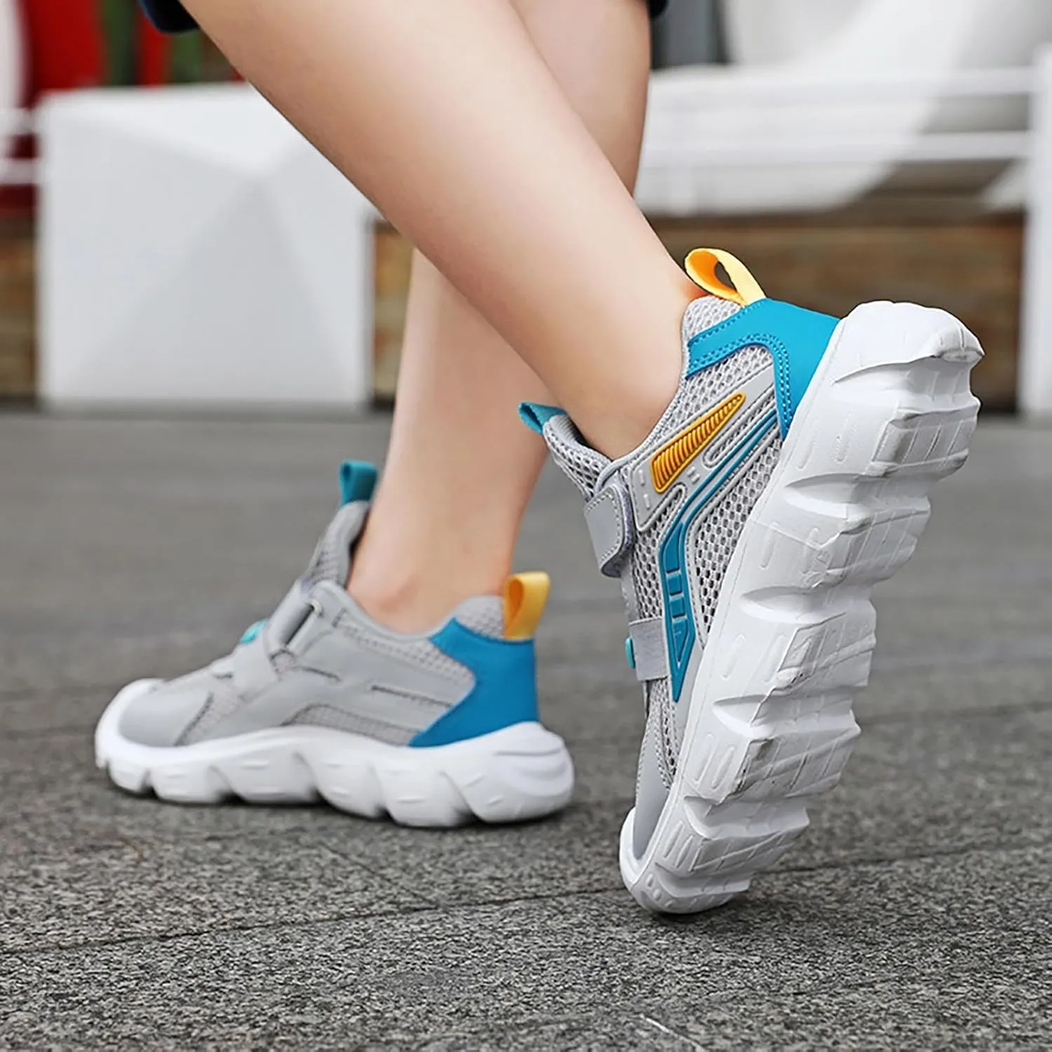 Kids Lightweight Sneakers Boys Girls Tennis Running Shoes Breathable Outdoor Hiking Sneaker for Athletic Shoes Boys