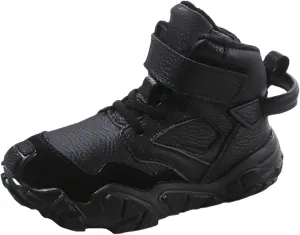 Kids Slip On Sneakers Cozy High Top Hiking Boots Lightweight Comfortable Shoes for Working Hiking Athletic Sport