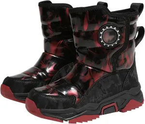 Kids Snow Boots For Girls Winter Boot Waterproof Warm Anti-Slip Shoes Kids Snow Boots Insulated Snow Boots For Boys