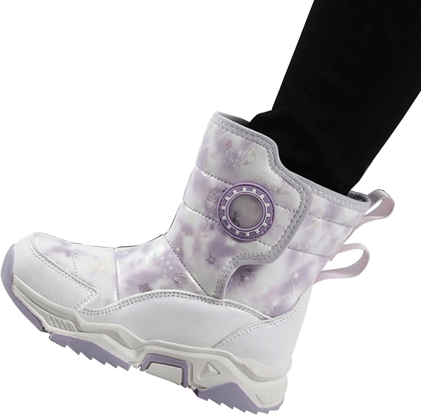 Kids Snow Boots For Girls Winter Boot Waterproof Warm Anti-Slip Shoes Kids Snow Boots Insulated Snow Boots For Boys