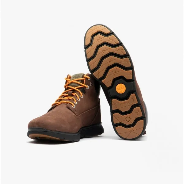 KILLINGTON Mens Leather Chukka Boots Dark Brown