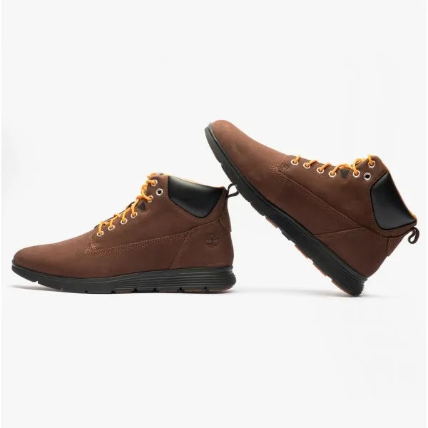 KILLINGTON Mens Leather Chukka Boots Dark Brown