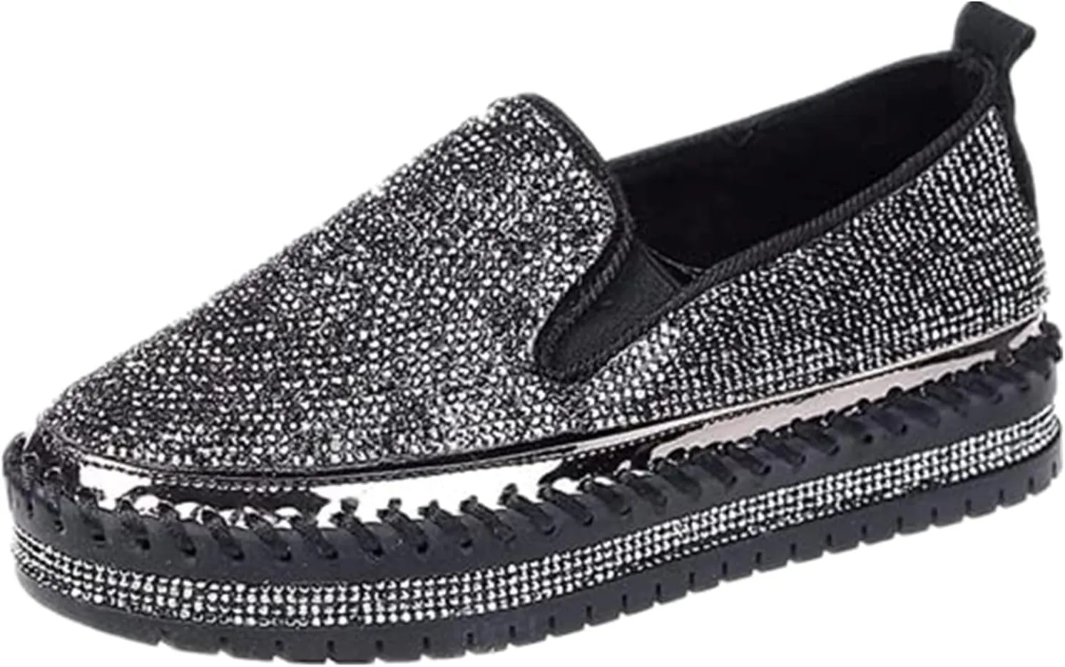 Ladmiple Sneakers For Women Black And Red Women’s Low Top Canvas Sneakers Slip On Casual Walking Shoes Dressy Summer Fashion Comfortable Non Slip Flats Loafers