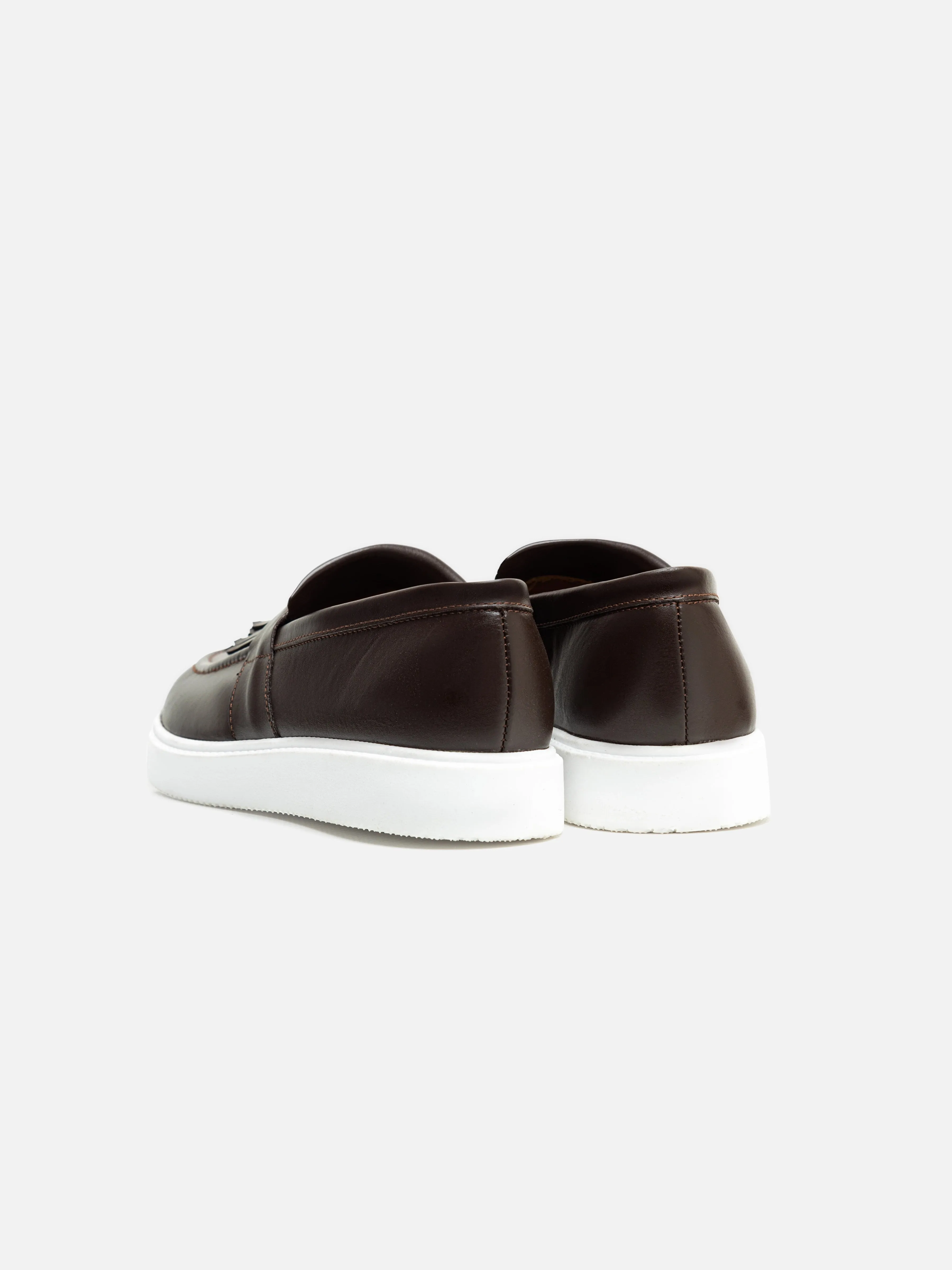 Leather Tassel Loafers - FAMS24-093