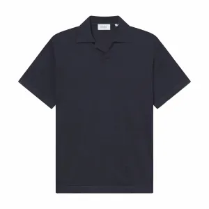 Les Deux Emmanuel Polo Knit (Dark Navy)