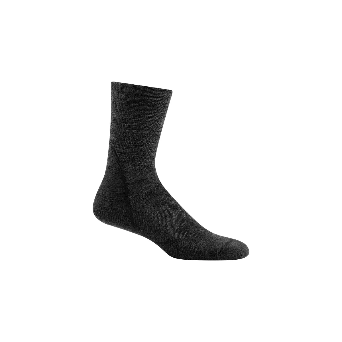 Light Hiker Micro Crew Hiking Sock - Black