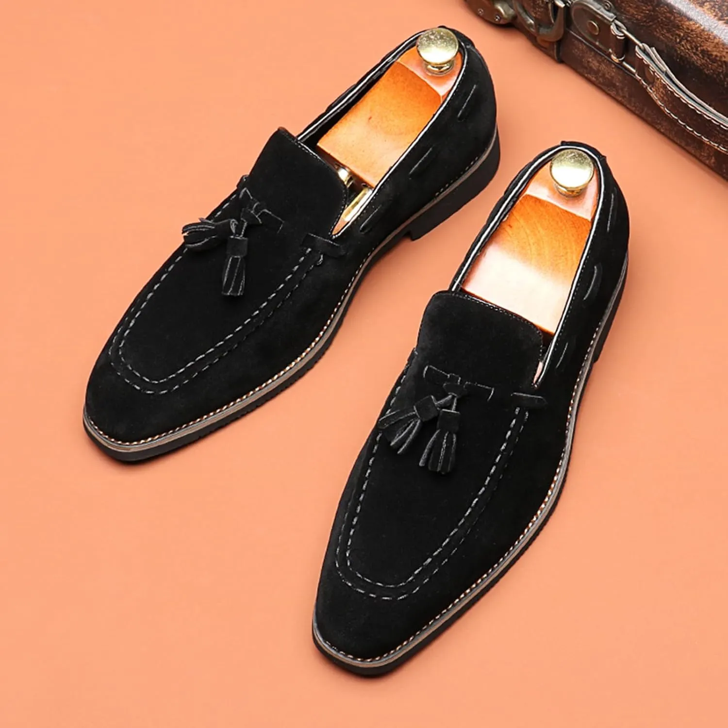 Loafers for Men Business Casual Shoes Comfortable & Lightweight Penny Loafers Slip on Work Flats
