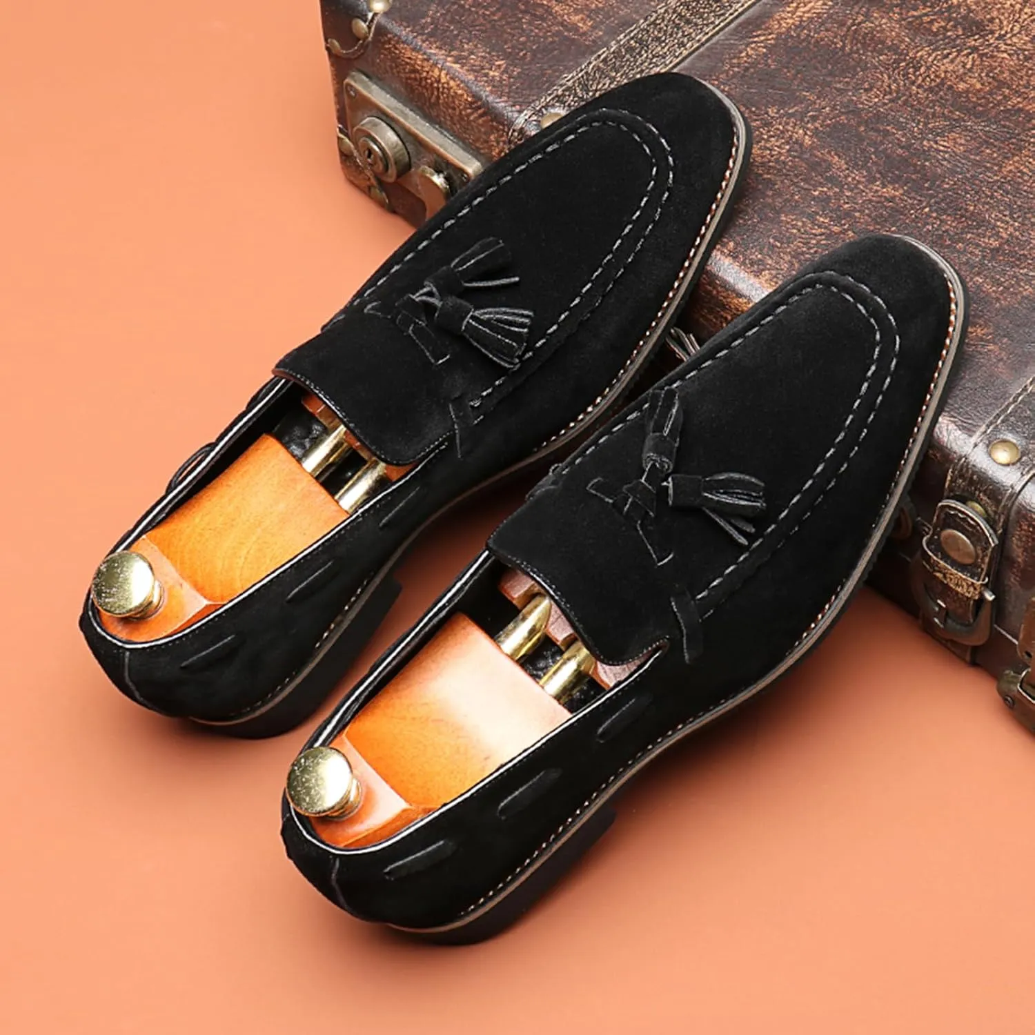 Loafers for Men Business Casual Shoes Comfortable & Lightweight Penny Loafers Slip on Work Flats