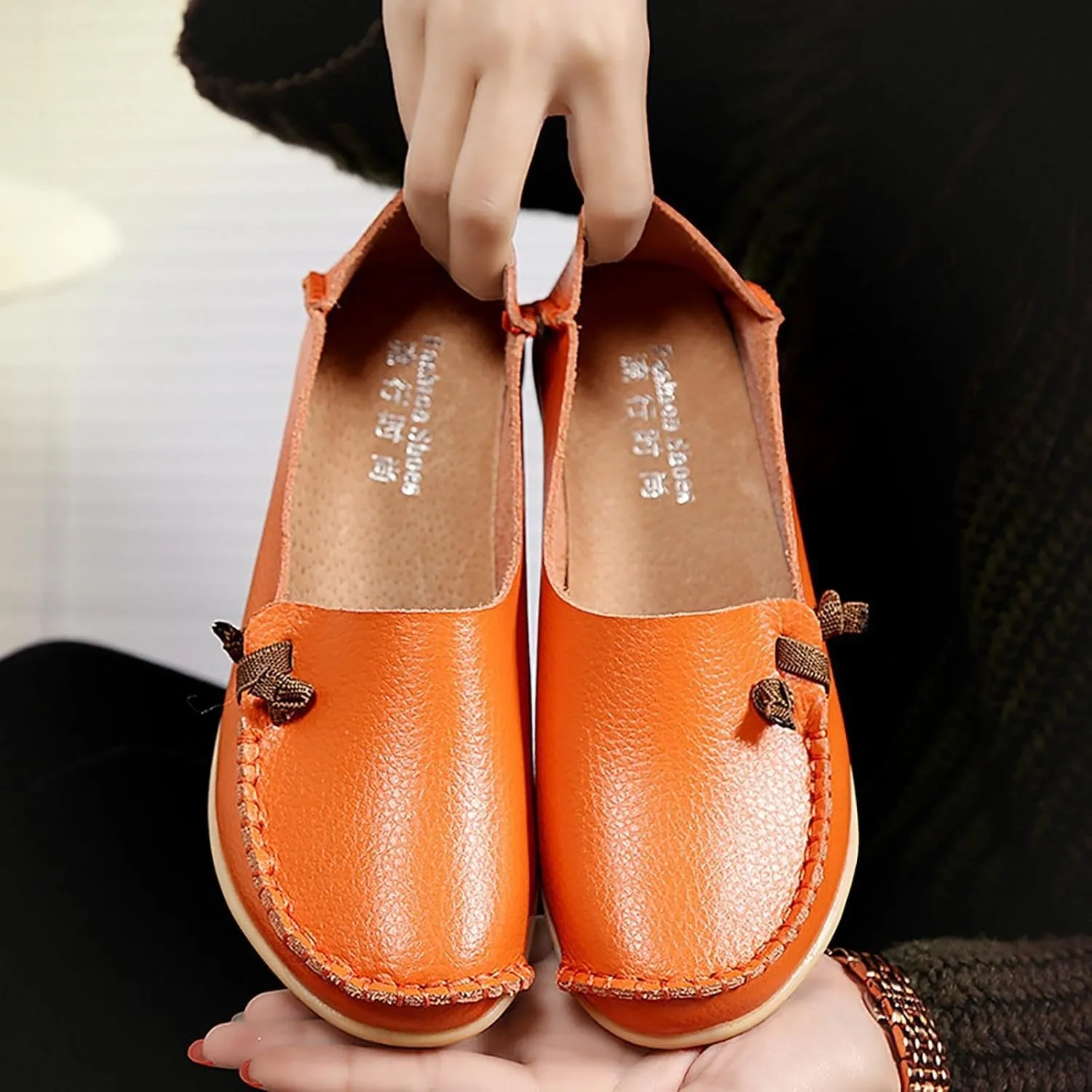 Loafers for Women 2025,Business Casual Shoes Comfortable & Lightweight Penny Loafers Slip On Work Flats