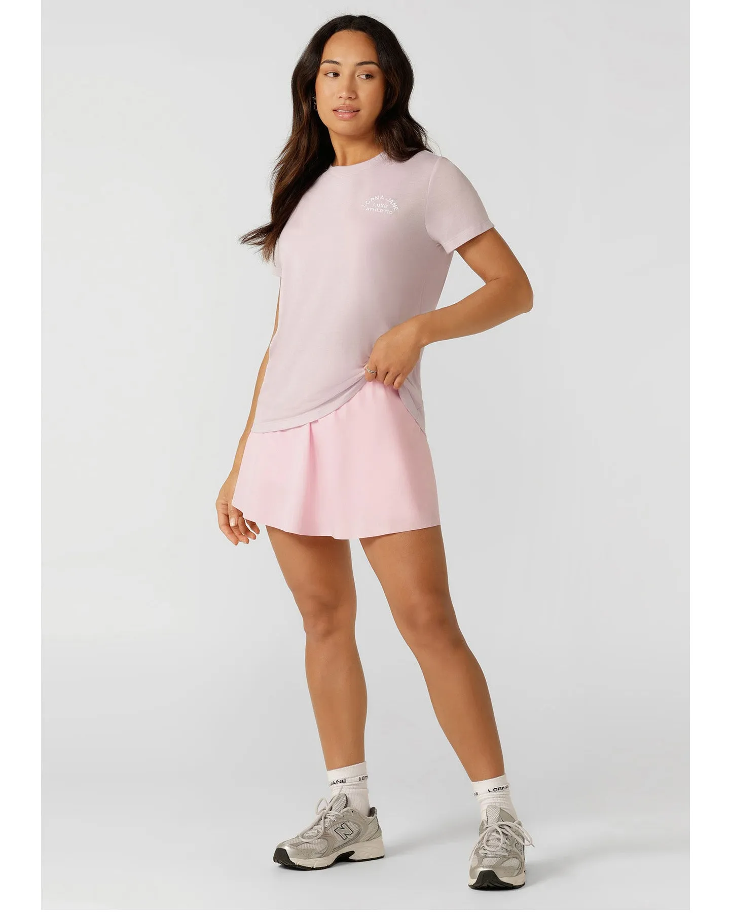 Lorna Jane Lotus T Shirt - Pale Orchid Lilac