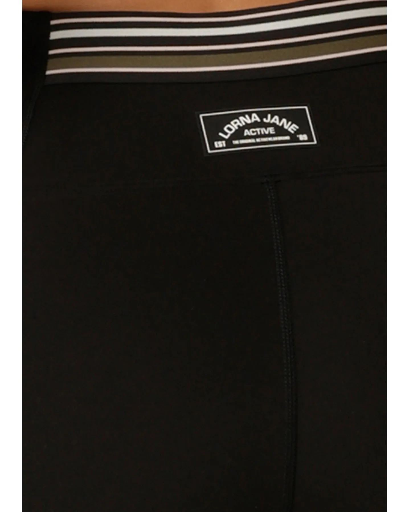 Lorna Jane Swift 3 Pocket 3/4  Leggings - Black