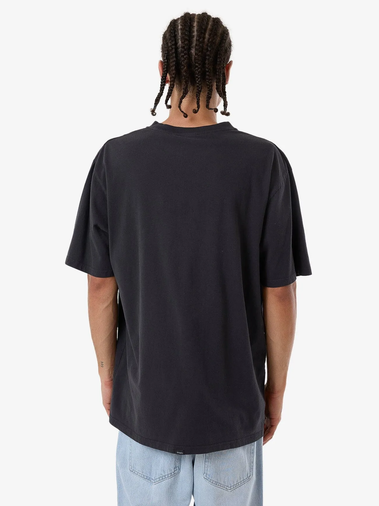 Lunacy Delusions Oversize Fit Tee - Washed Black