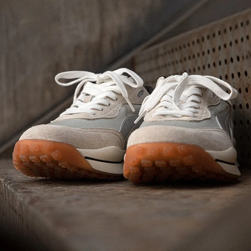 Male Outdoor Lace Up Hiking Sneakers