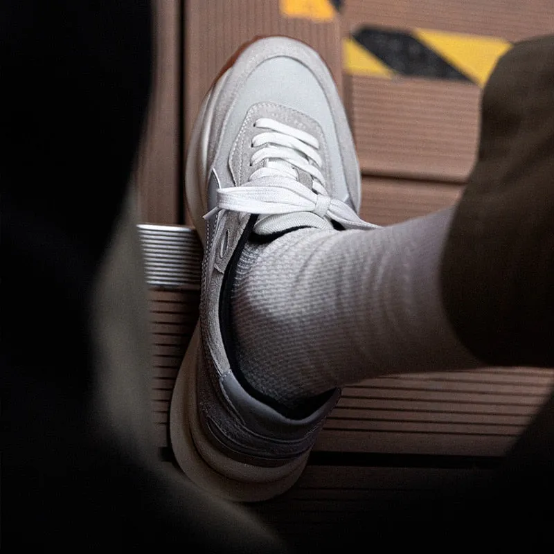 Male Outdoor Lace Up Hiking Sneakers