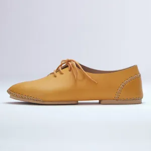 Medan Moccasin 2.0 | Mustard Calfskin Leather