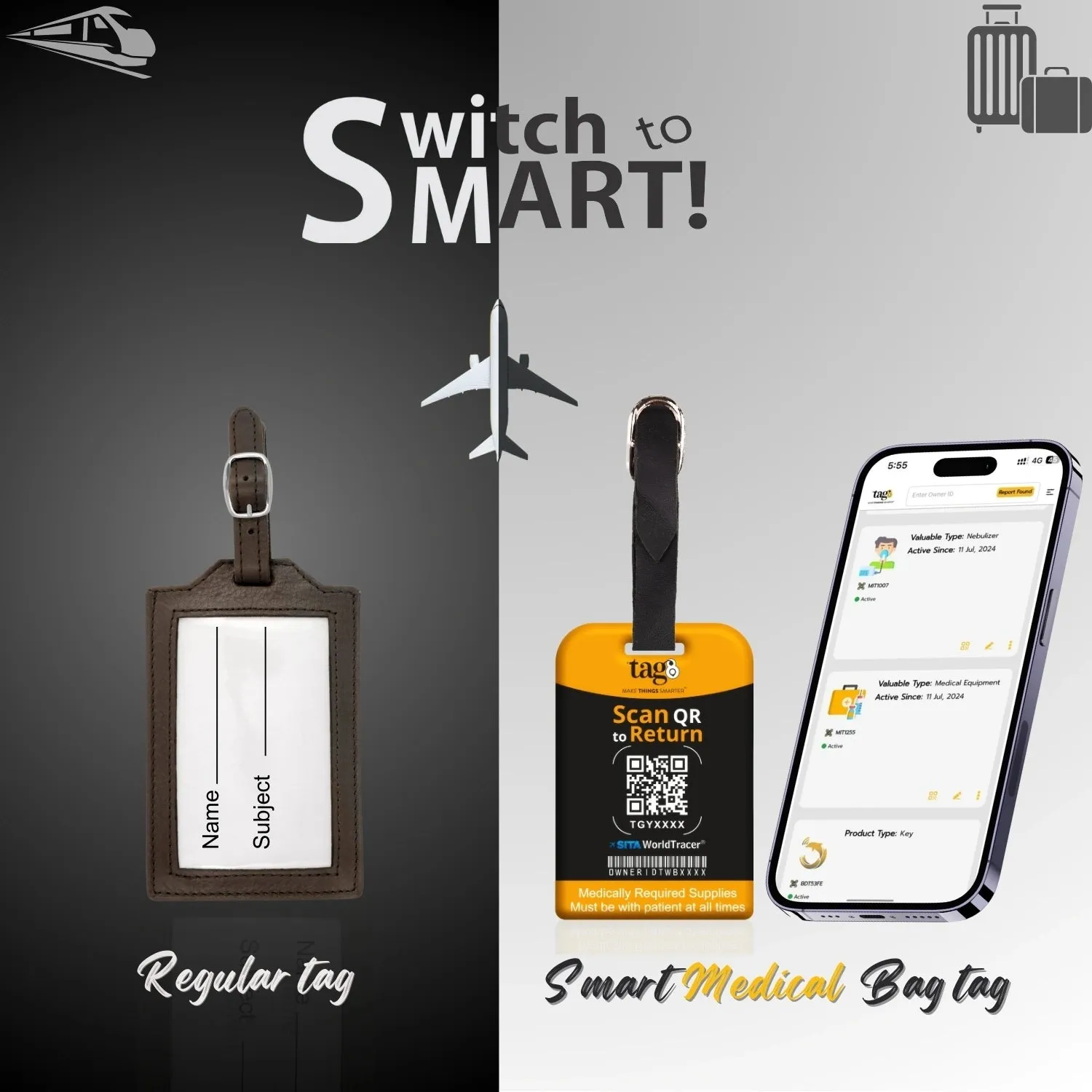 Medical Equipment Tag [Pack 2]