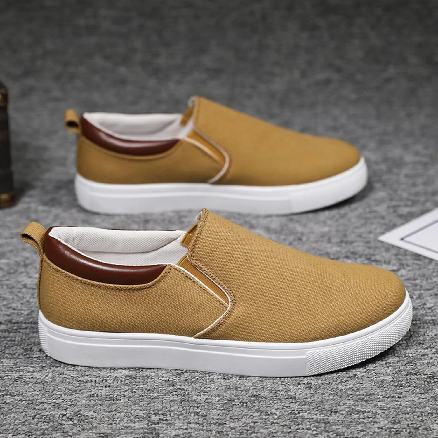 Memory Foam Versatile Shoes for Men Lightweight Breathable Walking Shoe Gym Tennis Elastic Fly Woven Mesh Shoes