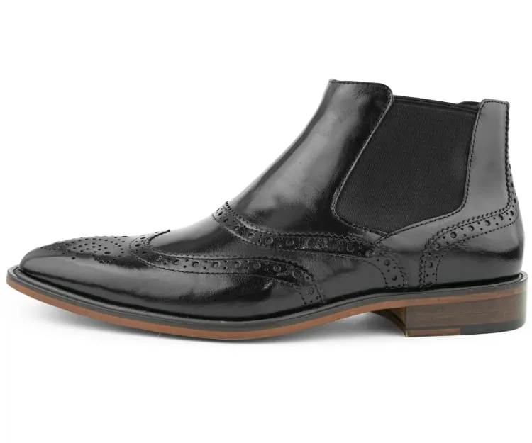 Men Dress Boot Asher Green - AG2632