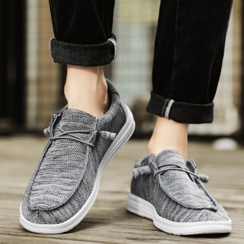 Men Lace-Up Lightweight Casual Comfortable Dress Oxfords Adjustable Lacing Derby Shoes Comfortable Walking Loafers