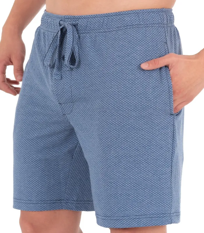 Men's 2 Pack Fruit of the Loom Breathable Mesh Knit Sleep Shorts