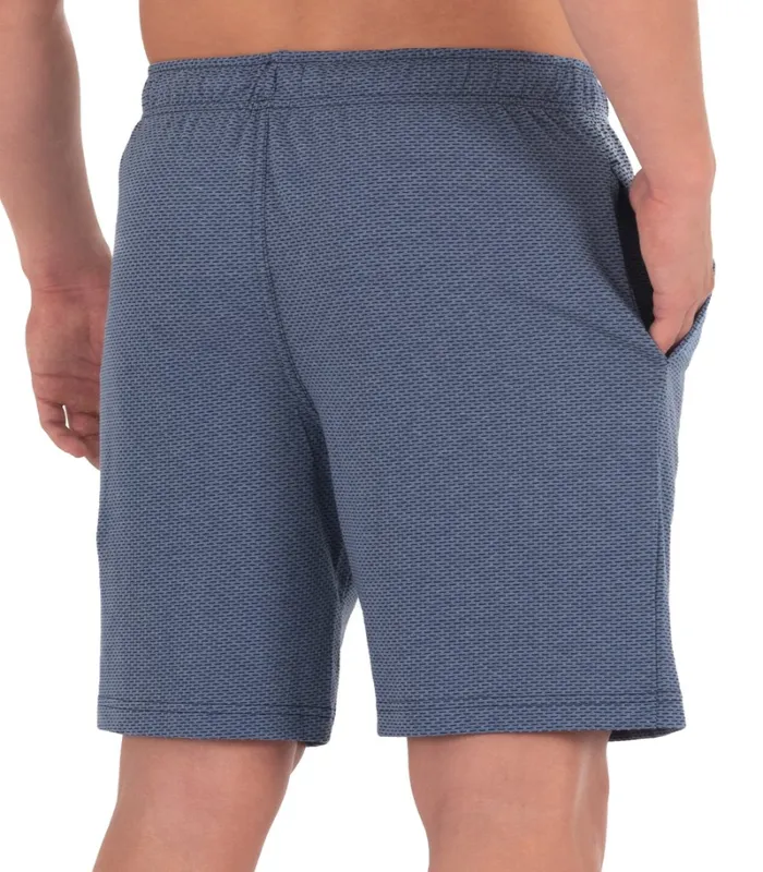 Men's 2 Pack Fruit of the Loom Breathable Mesh Knit Sleep Shorts