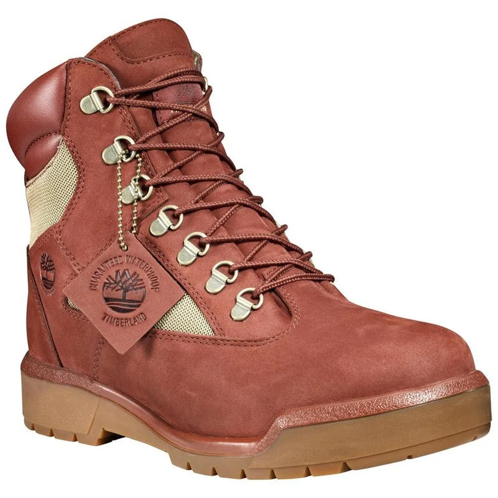 Men's 6-Inch Waterproof Field Boots , Rust\Copper