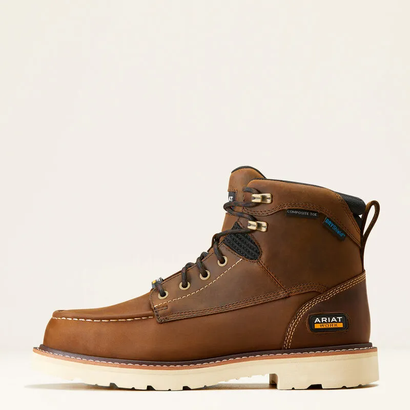 Men's Ariat Rebar Lift 6" Waterproof Composite Toe Work Boot