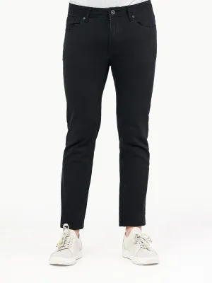 Men's Black Jeans - EMBPD22-009