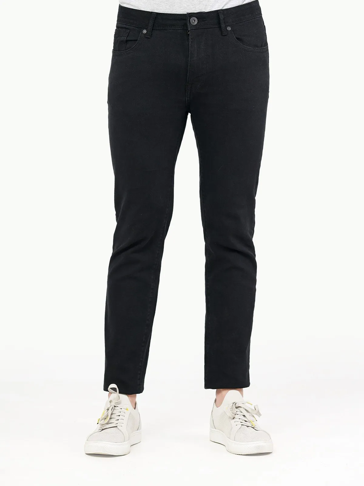 Men's Black Jeans - EMBPD22-009