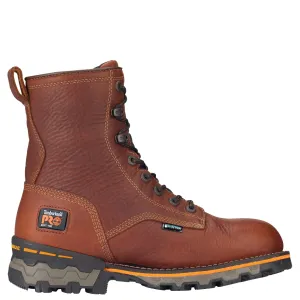 Men's Boondock 8" Waterproof Work Boot - Brown