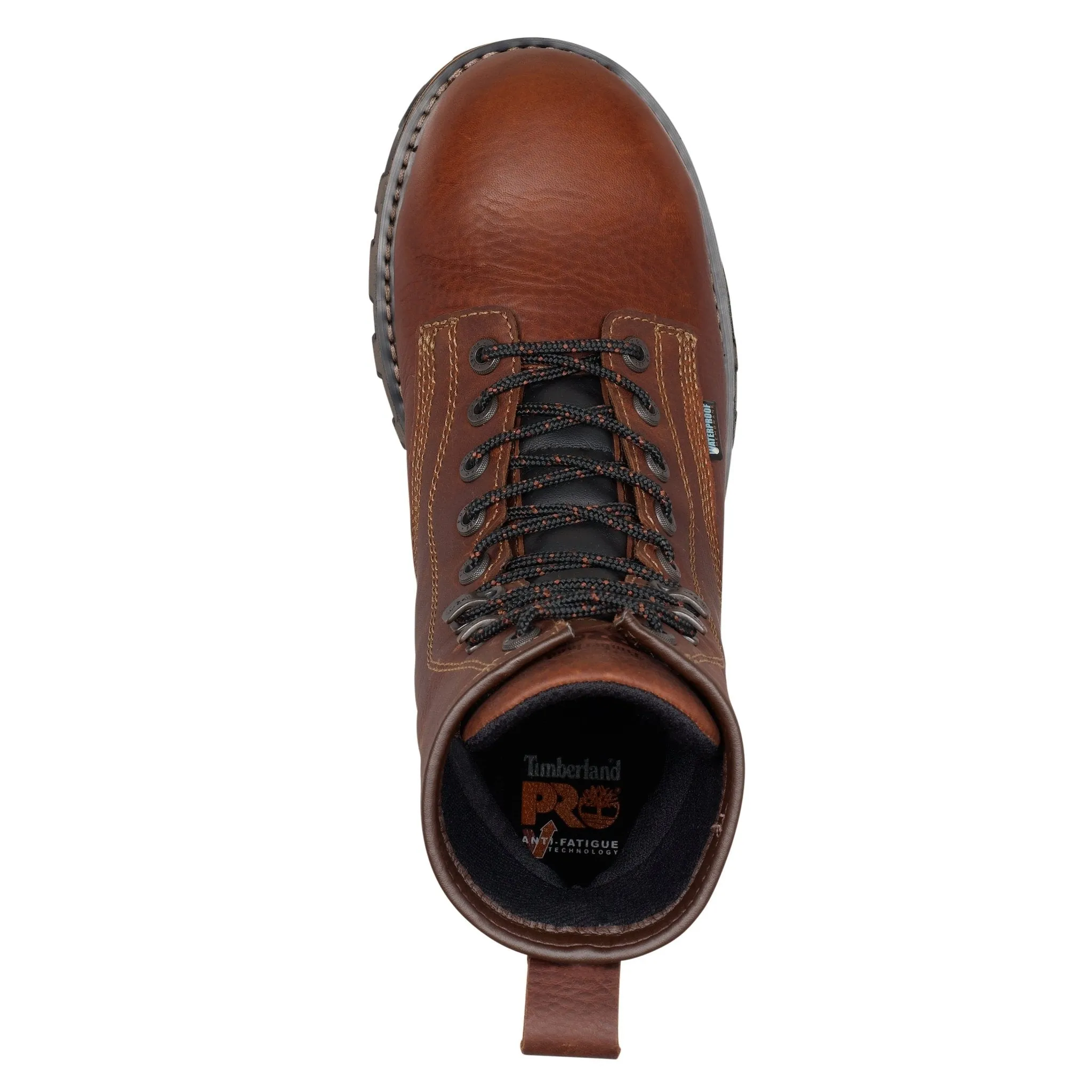 Men's Boondock 8" Waterproof Work Boot - Brown