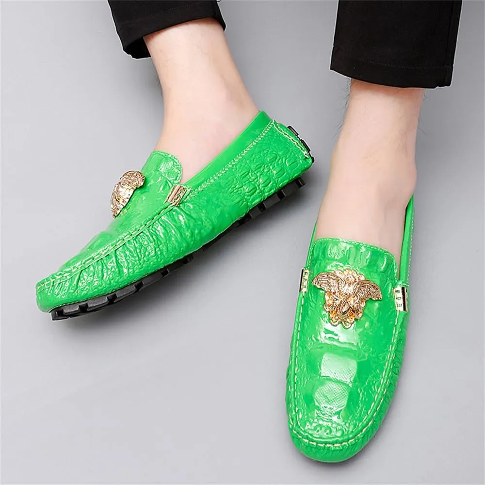 Men's Business Casual Shoes Fashion Slip-On Loafers Leather Formal Wear Casual Walking Driving Shoes for Men