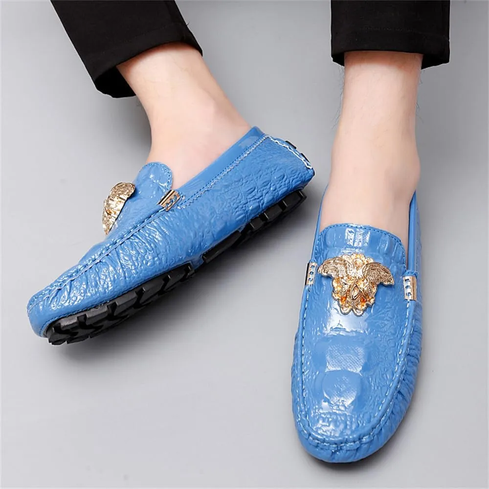 Men's Business Casual Shoes Fashion Slip-On Loafers Leather Formal Wear Casual Walking Driving Shoes for Men