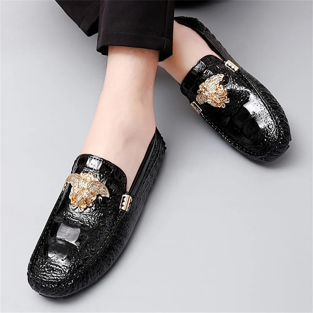 Men's Business Casual Shoes Fashion Slip-On Loafers Leather Formal Wear Casual Walking Driving Shoes for Men