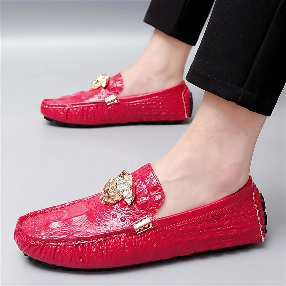 Men's Business Casual Shoes Fashion Slip-On Loafers Leather Formal Wear Casual Walking Driving Shoes for Men