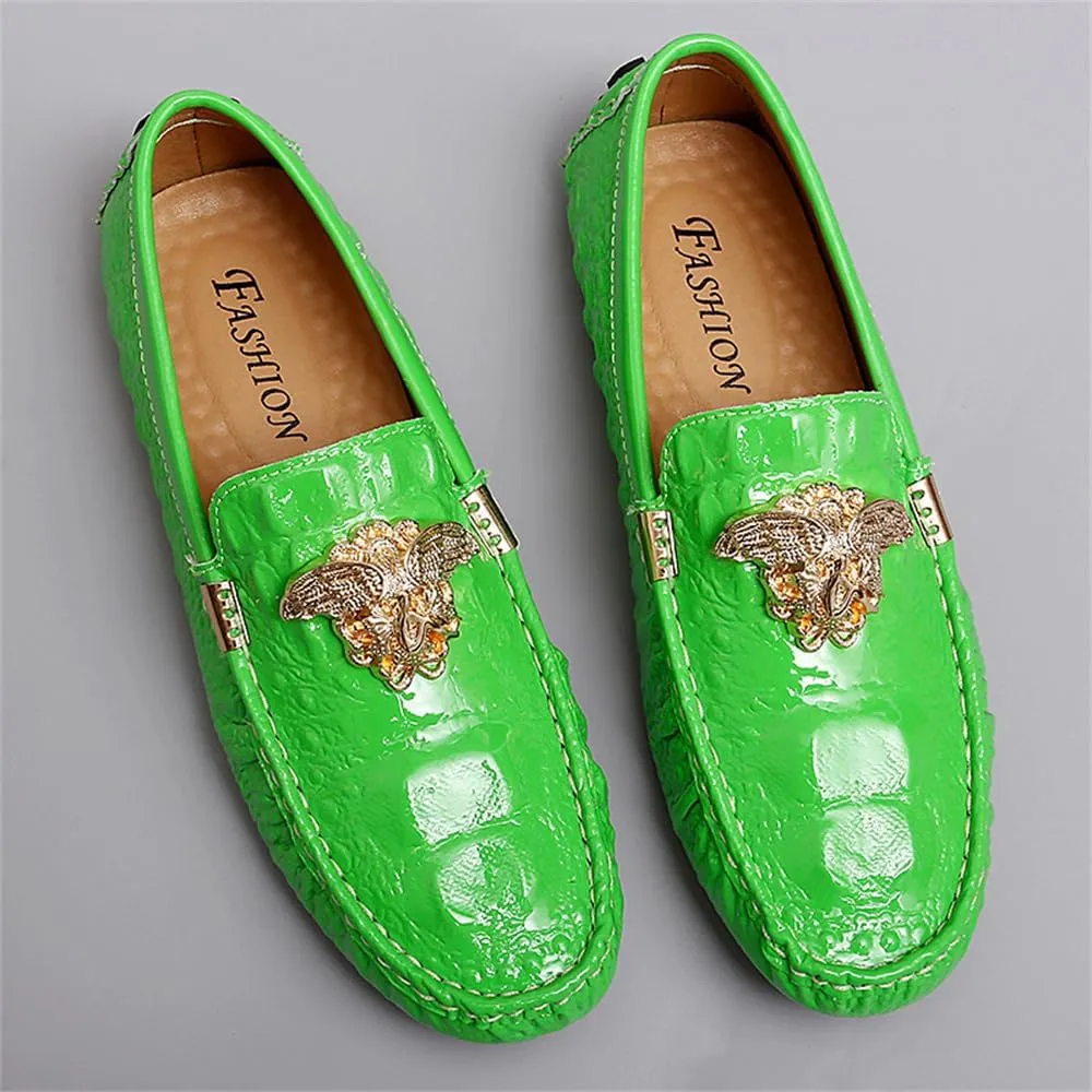 Men's Business Casual Shoes Fashion Slip-On Loafers Leather Formal Wear Casual Walking Driving Shoes for Men