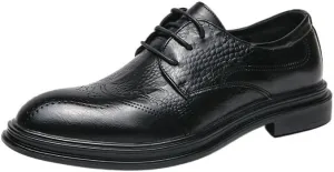 Men's Business Work Business Wedding Oxford Shoes Fashion Breathable Prom Business Wedding Dress Shoes